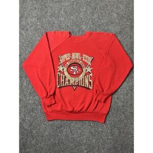 Womens NFL Logo 7 San Francisco 49ers Super Bowl XXIII Champions, Size M